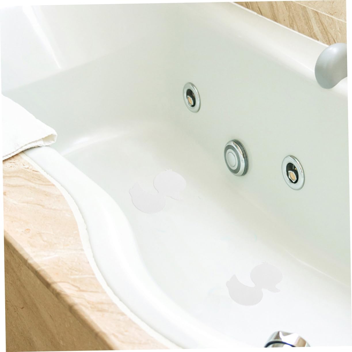 WOONEKY Duck Stickers for Bathtub 20pcs Non-Slip 1