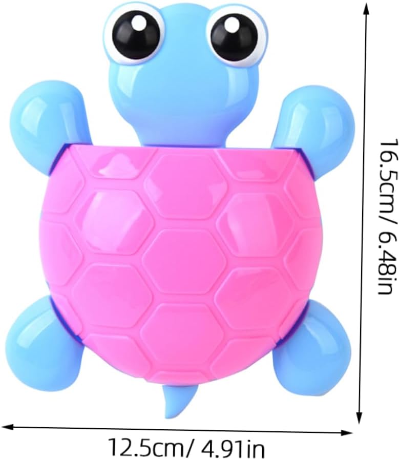 HOOTNEE 2Pcs Suction Cup Turtle Toothbrush Holder