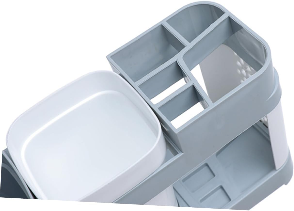 Luxshiny Toothbrush and Toothpaste Storage Holder