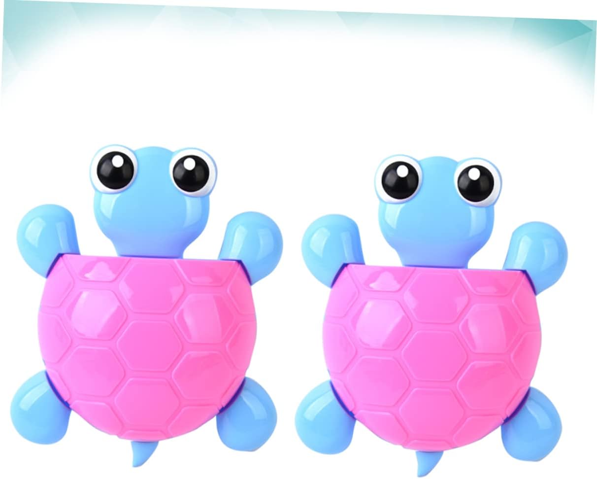 Cute Turtle Suction Cup Toothbrush Holder