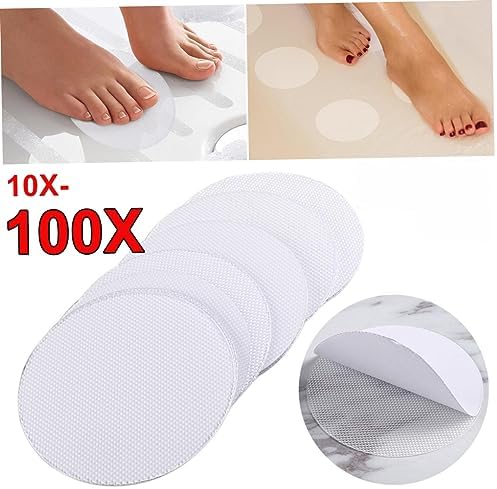 Anneome Non Slip Bathtub Decals 10x4 Peva Stickers for Elderly Disabled