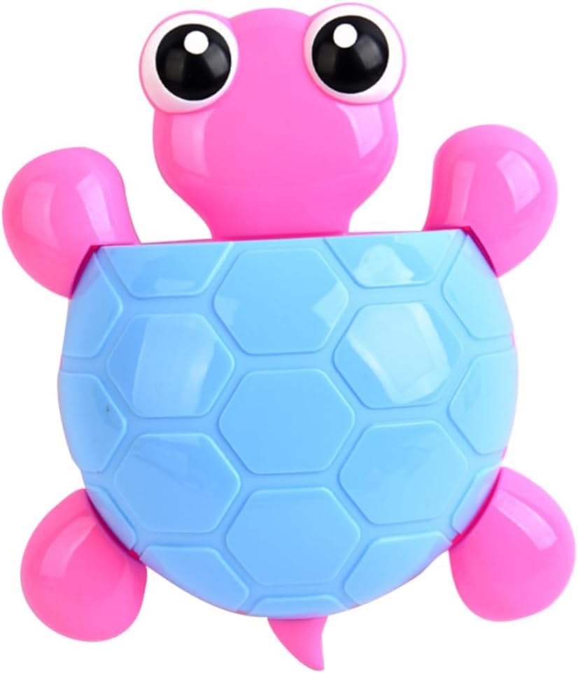 Suction Cup Toothbrush Holder with Turtle Design