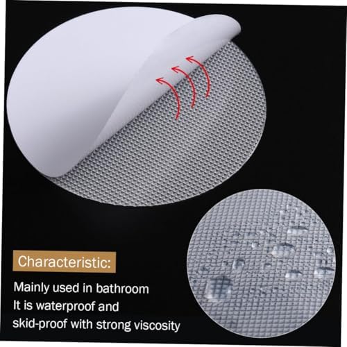 LOEFLIFA 30 Pcs White Non-Slip Tub Stickers