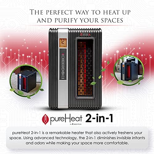 GreenTech Environmental pureHeat 2-in-1 Heater and Air Purifier