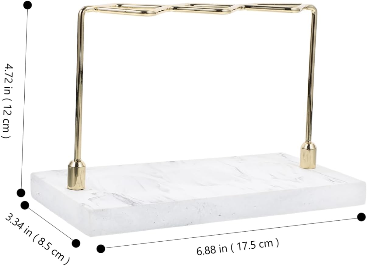 ULTECHNOVO Marble Pattern Toothbrush Holder