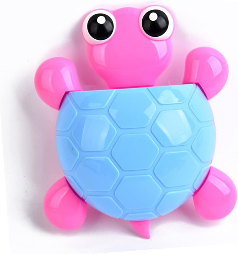 Suction Cup Toothbrush Holder with Turtle Design