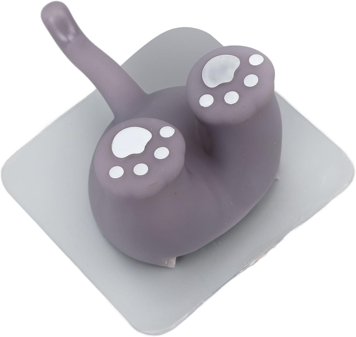 Pssopp 2Pcs Kitten Tail Toothbrush Holder for Kids