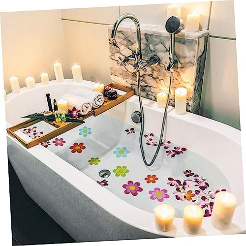 Amosfun 14pcs Non-Slip Bathtub Stickers for Safety