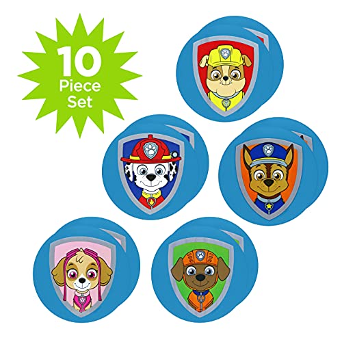 Ginsey PAW Patrol Suction Cup Tub Treads - 10 pc Clear 1