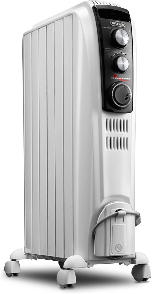 DeLonghi 1500W Portable Heater with Touch Controls