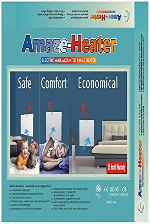 Amaze Heater 600 Watt Wall Mounted Convective Heater