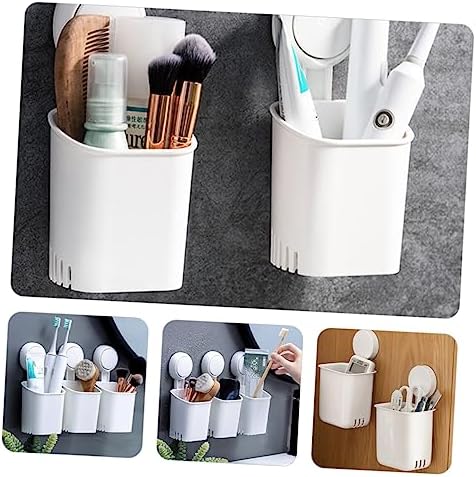 Space-Saver Wall Toothbrush Holder Suction Cup No Drill 1