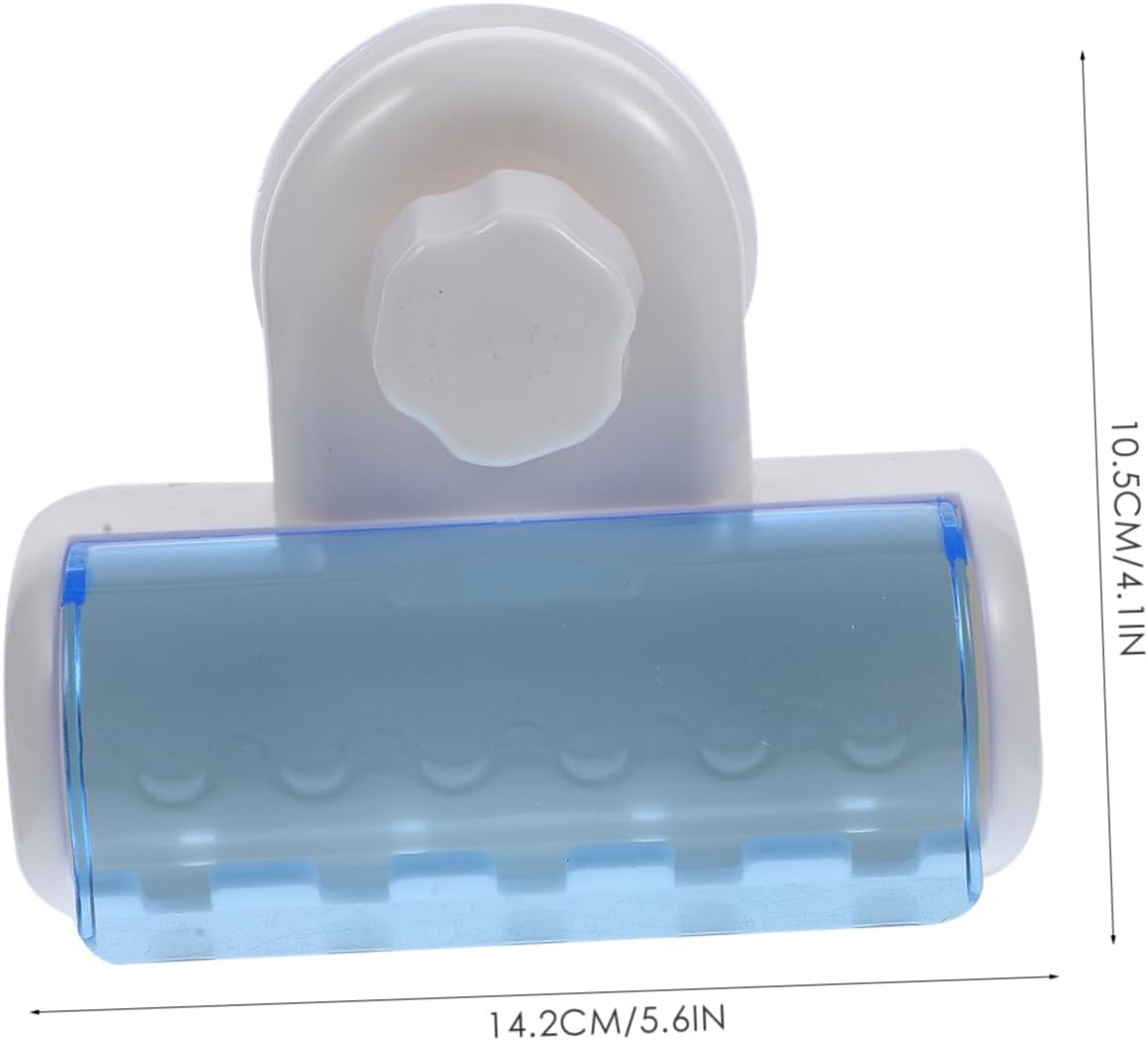Mobestech 2pcs Wall Mounted Suction Toothbrush Holder