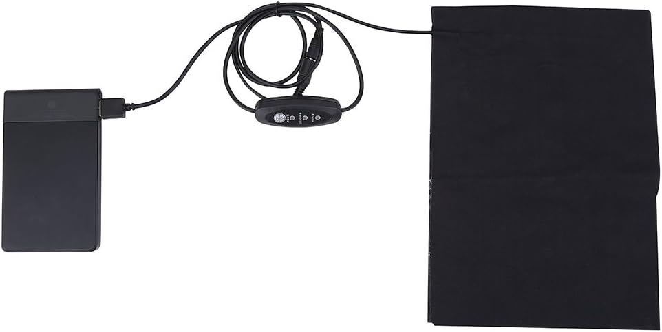 Zerone DC 5V USB Heated Pad with 3 Temperature Modes