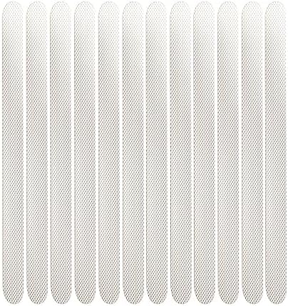 12Pcs Non-Slip Bathtub Stickers with Textured Treads
