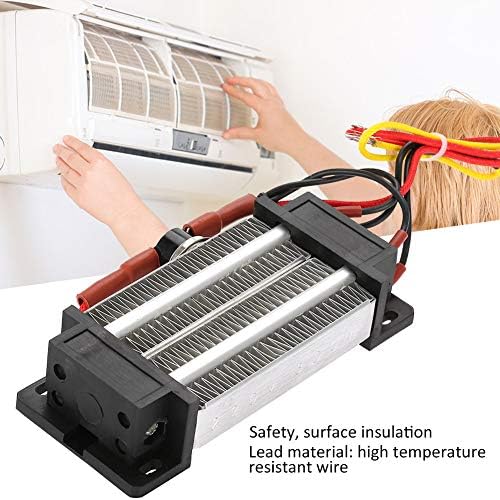 Walfront 300W Ceramic Air Heater with Thermostat