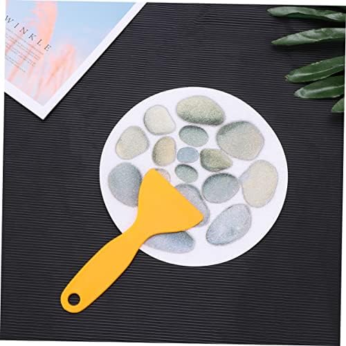 PRETYZOOM 4Pcs Bathroom Non-Slip Stickers with Scraper