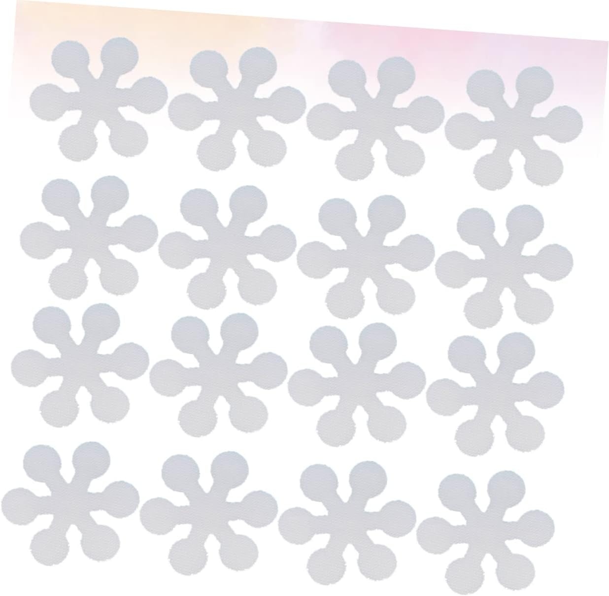20 Pcs Snowflake Non-Slip Stickers for Bath Tub