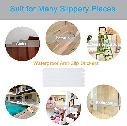 20 Pack Non Slip Bath Tub Stickers for Safety