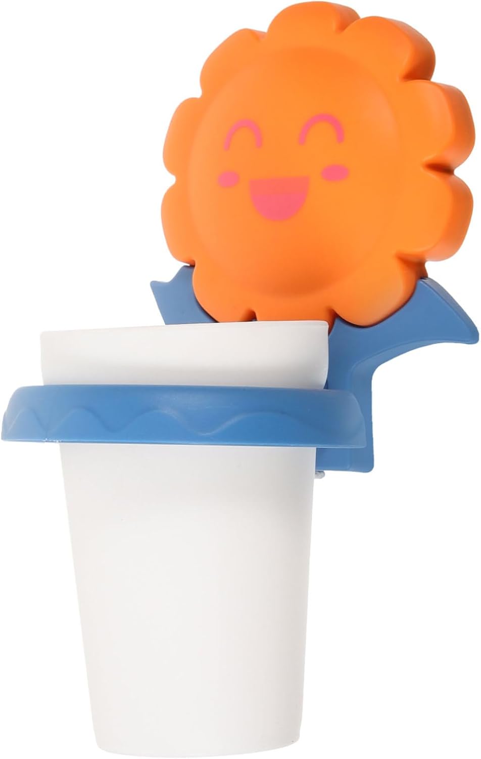 FRCOLOR Cartoon Toothbrush Holder with Storage Cup