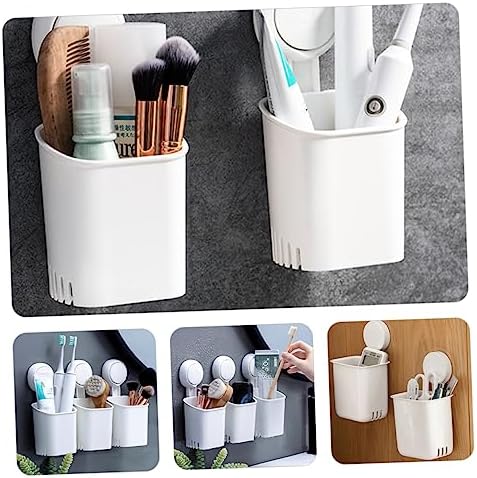 Happyyami Suction Cup Toothbrush Holder 2 Pack
