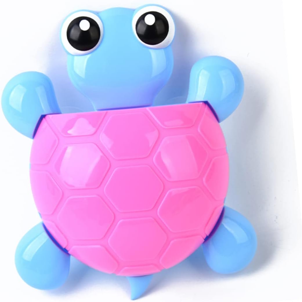 Yardenfun 2Pcs Cute Turtle Suction Cup Toothbrush Holder