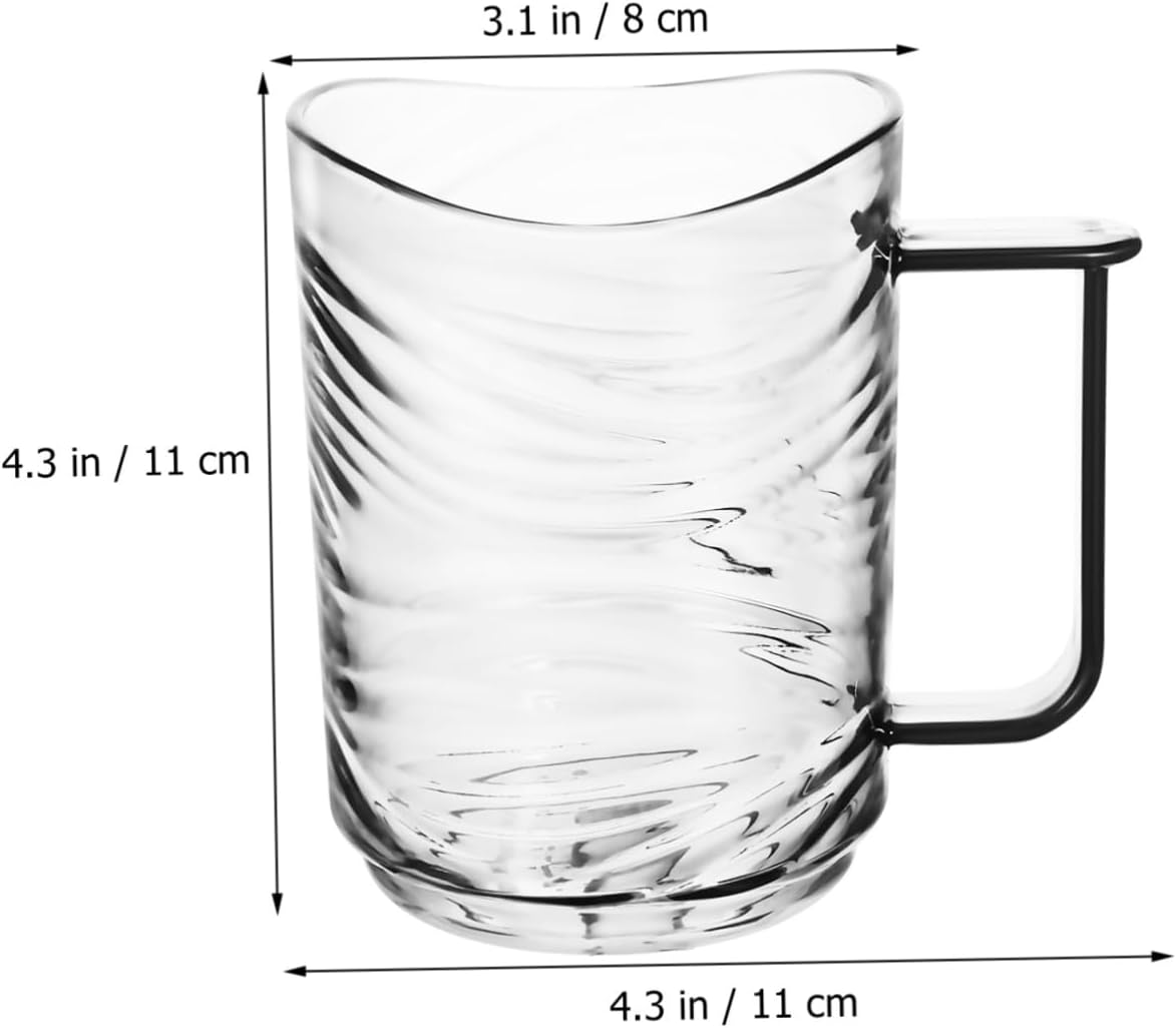 2-Pack Reusable Clear Toothbrush Holder with Handle 1
