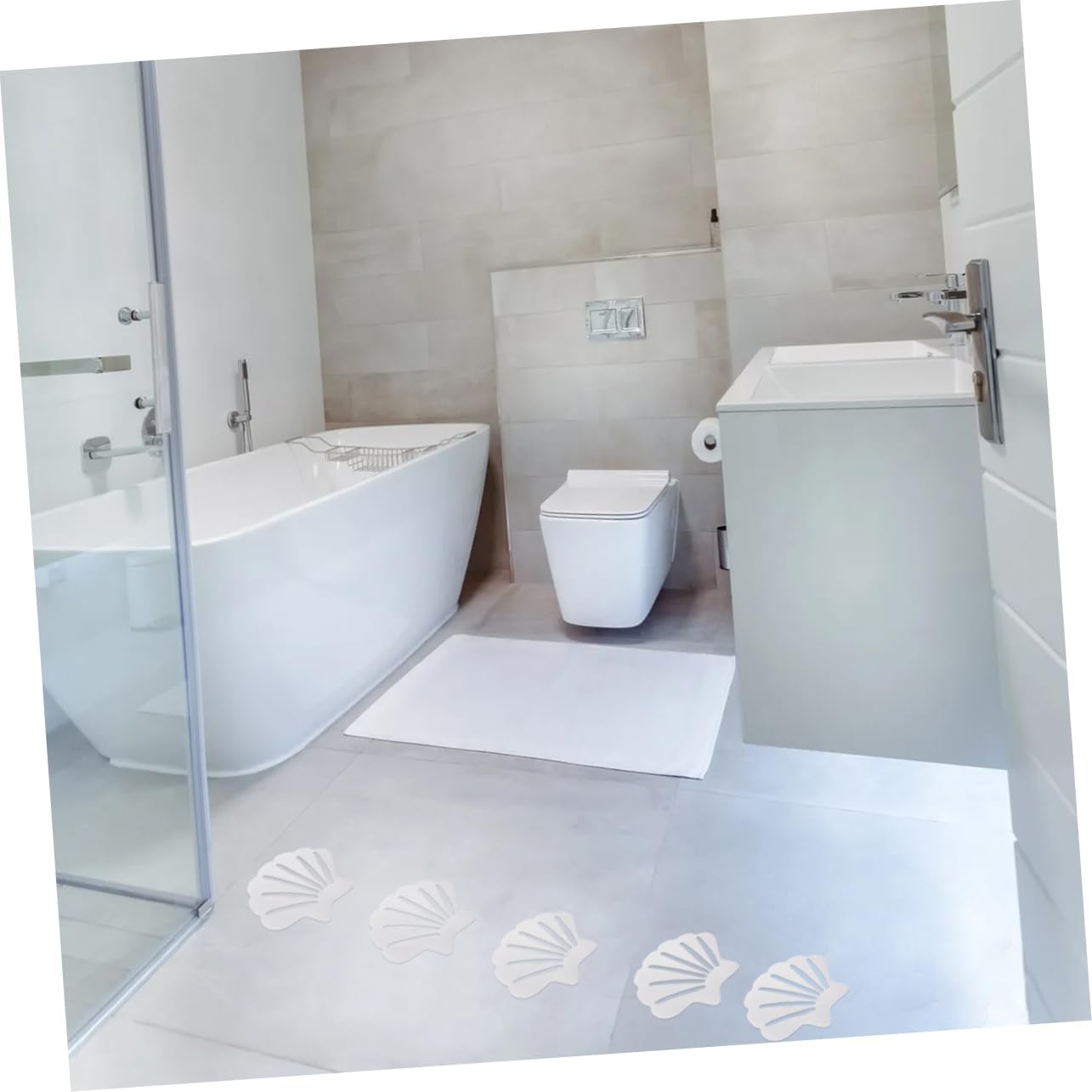 GLEAVI Non-Slip Bathtub Stickers for Safety and Grip
