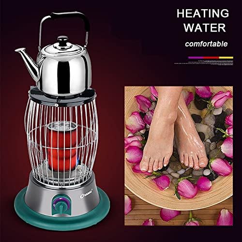 WEBUP LP Gas Heater Propane Space Heater with Handle and Regulator