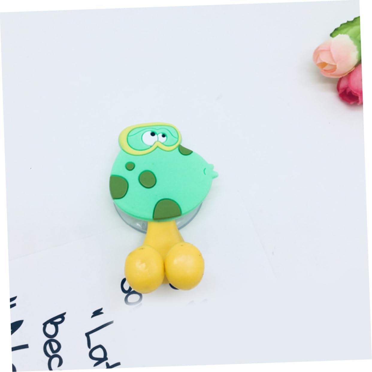 10pcs Cartoon Animal Toothbrush Holder Suction Cup Wall Mount 1
