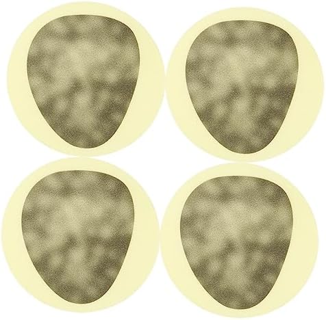 PRETYZOOM 4pcs Anti-Slip Bathtub Stickers
