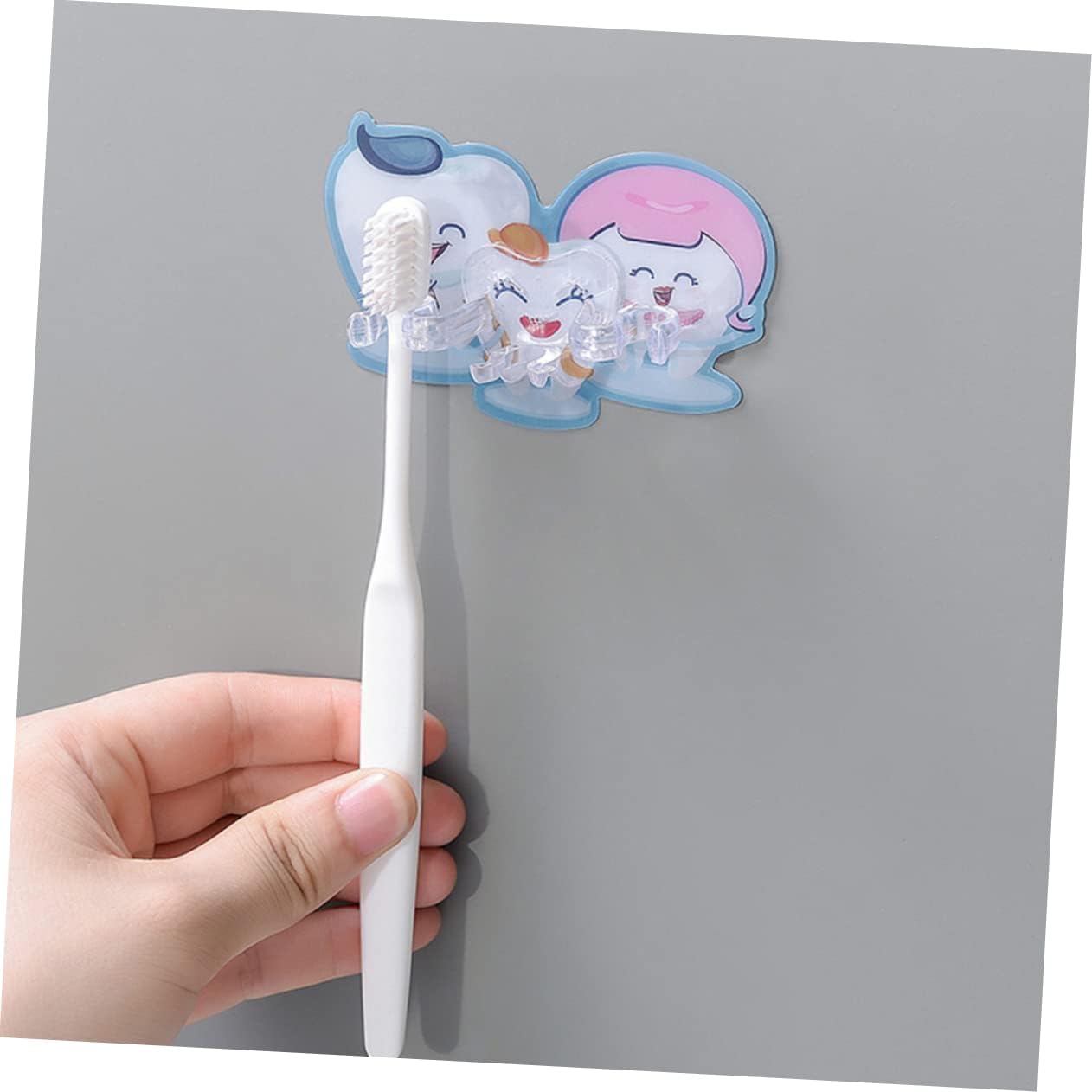 Zerodeko Hanging Toothbrush Holder for Boys Girls