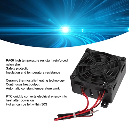 Topyond 24V PTC Fan Heater for Humidifiers and Air Conditioners
