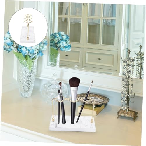 ULTECHNOVO Marble Pattern Toothbrush Holder
