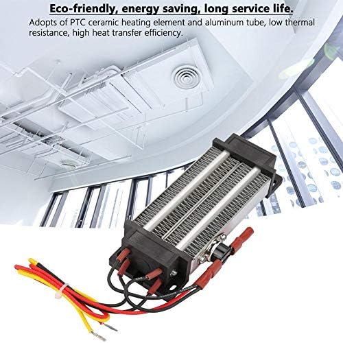 Walfront 500W Ceramic Air Heater 110V Constant Temperature Electric Heater