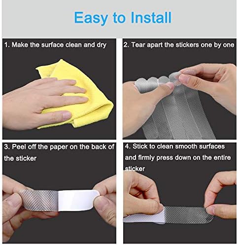 20 Pack Non Slip Bath Tub Stickers for Safety