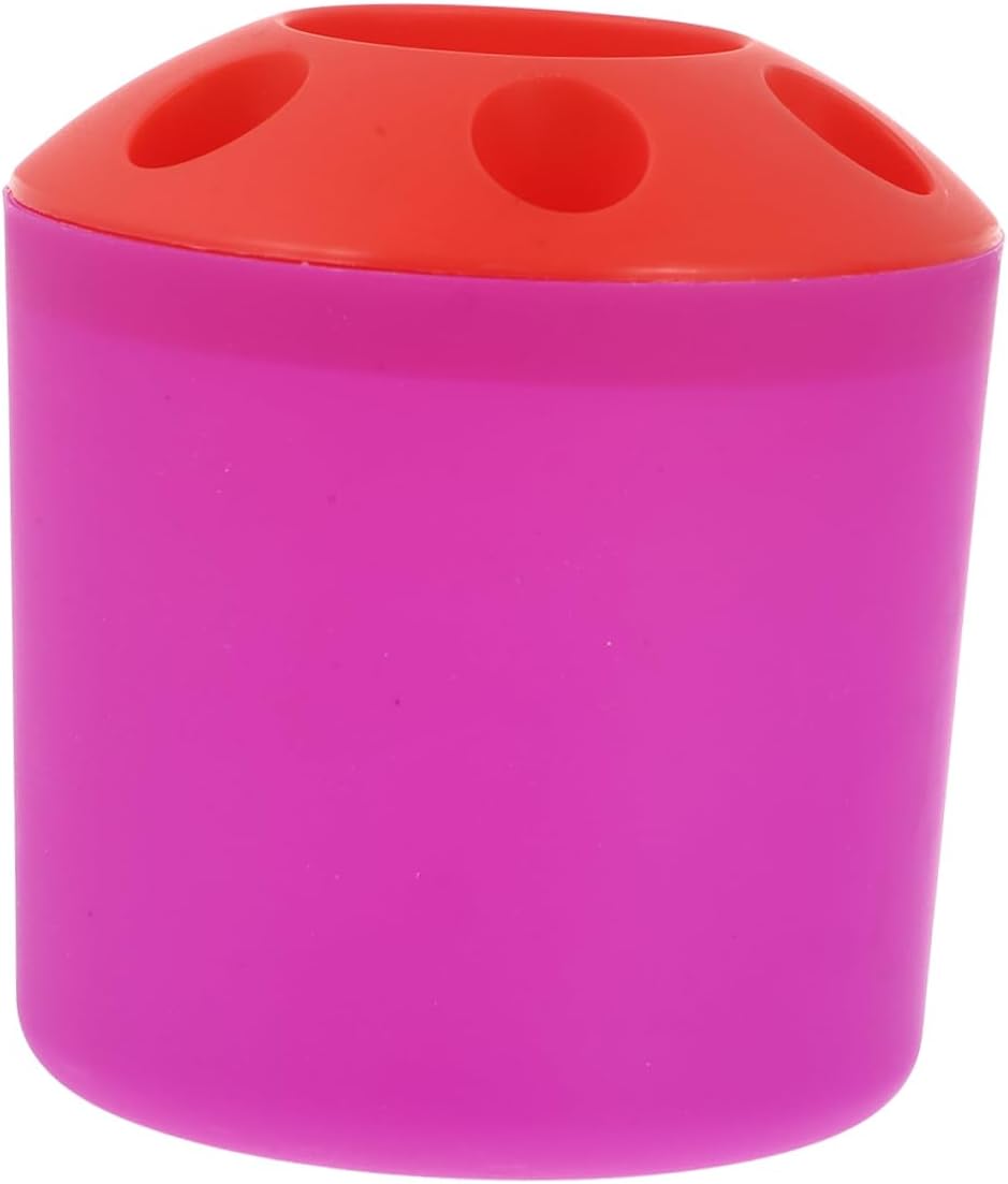 LIFKOME Large Plastic Toothbrush Organizer Stand
