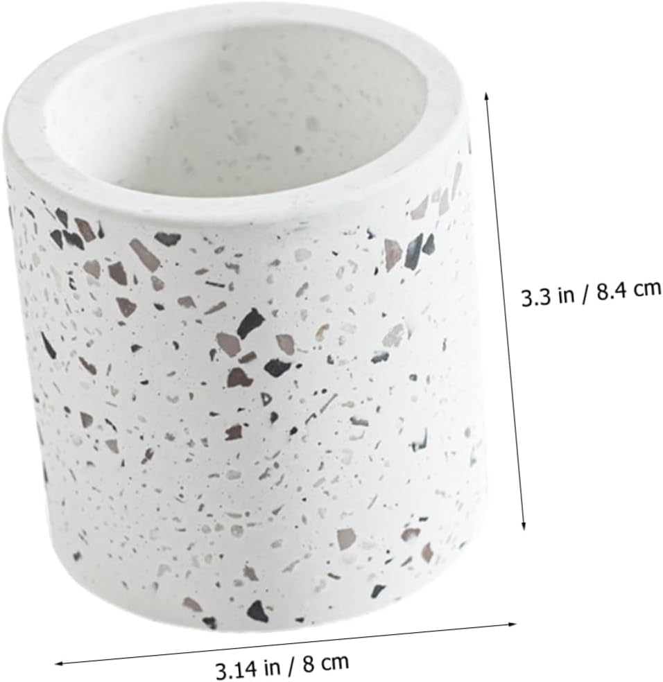 Bathroom Storage Cup Toothbrush Holder 2-in-1 Organizer