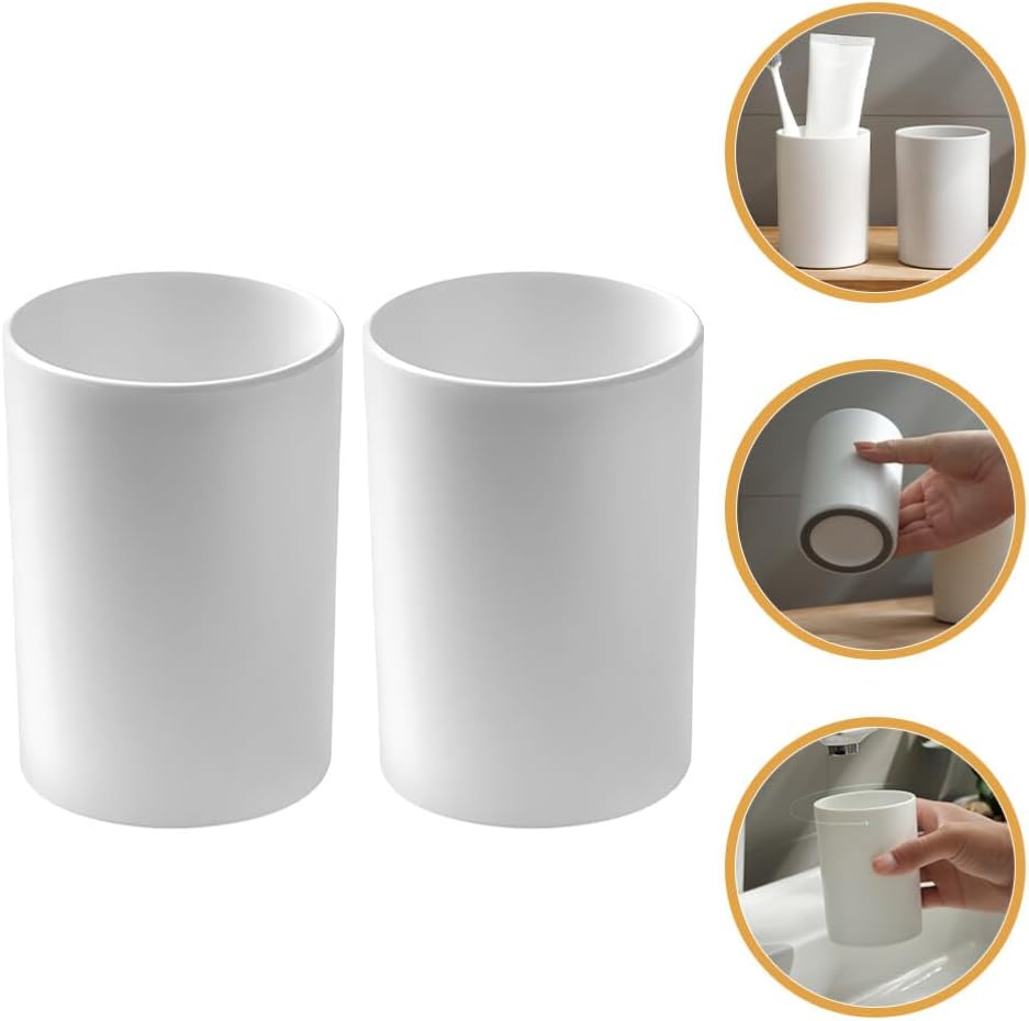 Unomor Reusable Toothbrush Cup 2pcs Set
