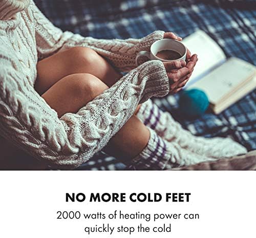 Klarstein Hot Spot SlimCurve Dual Heater with Timer and Wall Mount