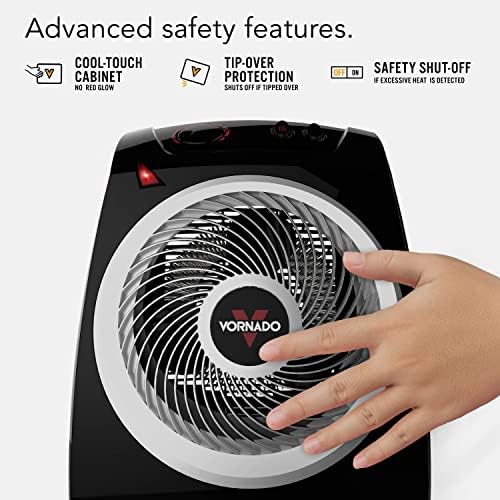 Vornado VH10 Electric Space Heater with Carry Handle