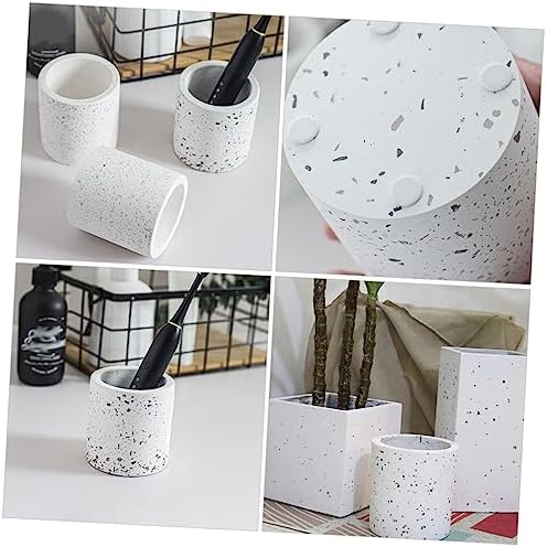 NAMOARLY Bathroom Storage Cup Holder for Toothbrush and Kitchen Essentials