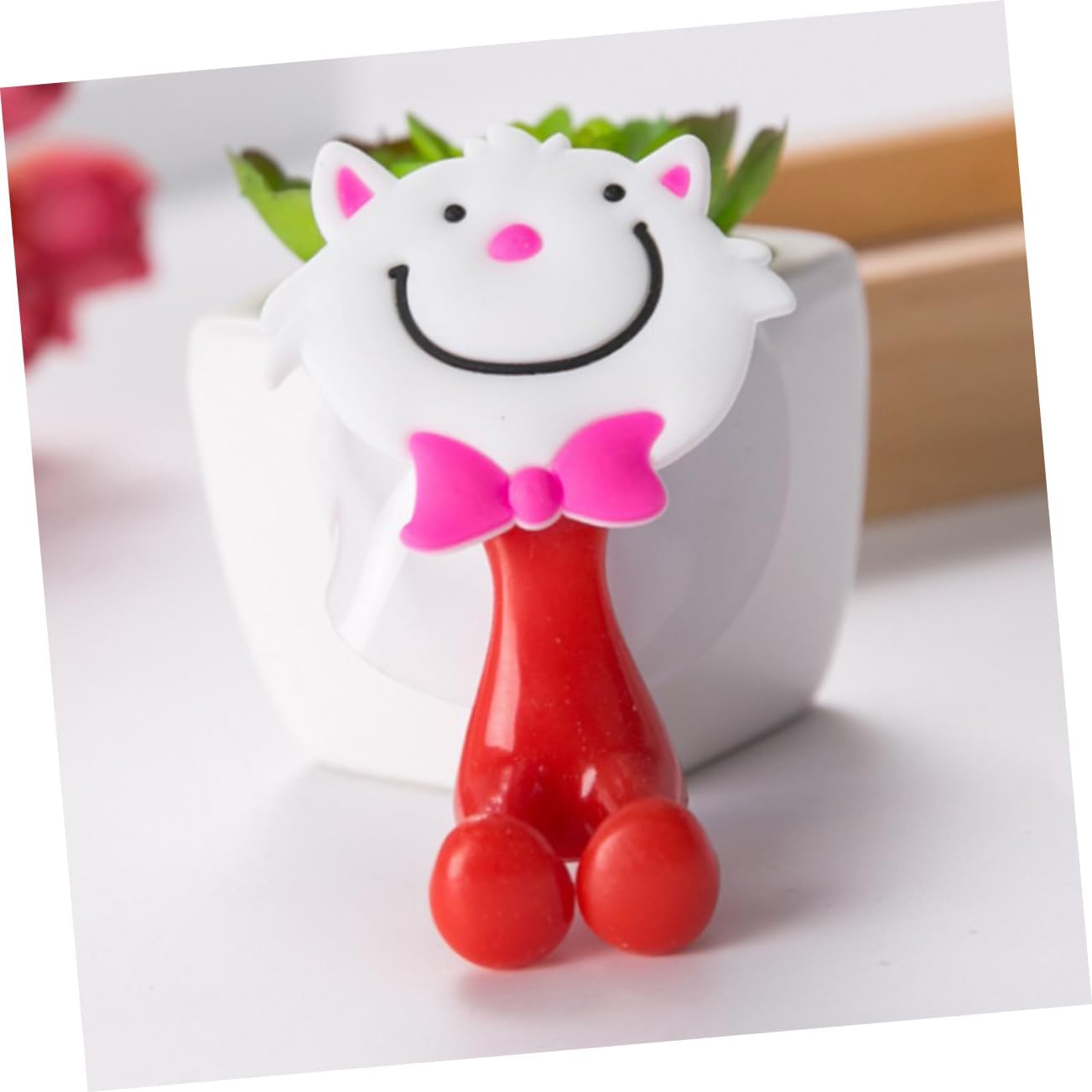 Cartoon Animal Toothbrush Holder with Suction Cup