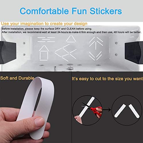 20 Pack Non Slip Bath Tub Stickers for Safety