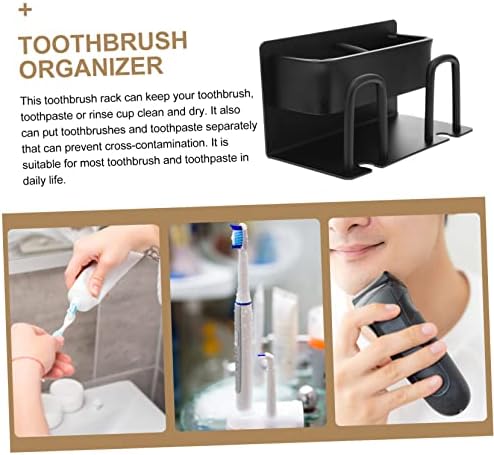 Ciieeo Wall Mount Toothbrush Holder with Suction Cup