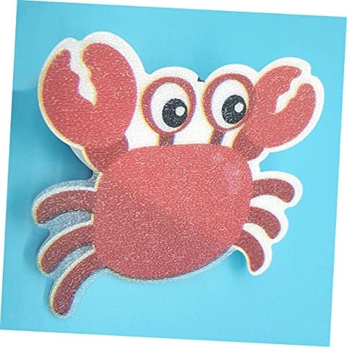 Marine Crab Non-Slip Stickers 5pcs for Bathroom Safety