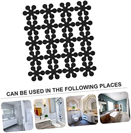 UTHCLO Snowflake Non-Slip Stickers 20pcs for Bath