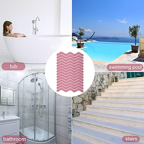 Ding Xi Anti-Slip Tub Stickers 24 Pack with Scraper