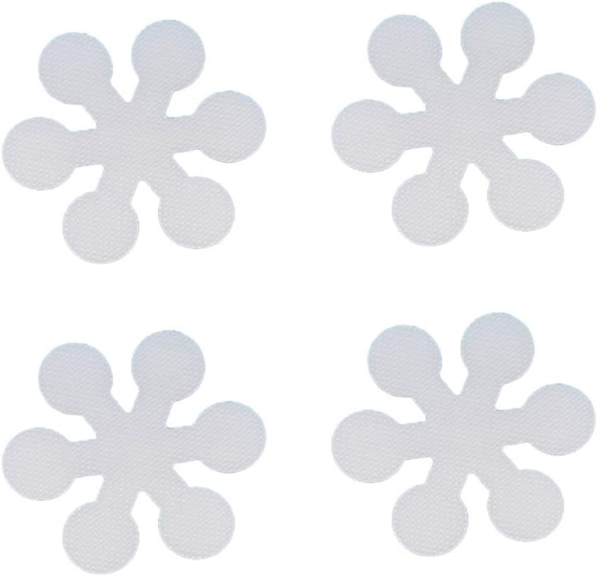 Cabilock 20 Pack Snowflake Non-Slip Bath Treads