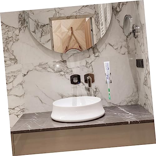 ABOOFAN Wall Toothbrush Holder with Cup Racks